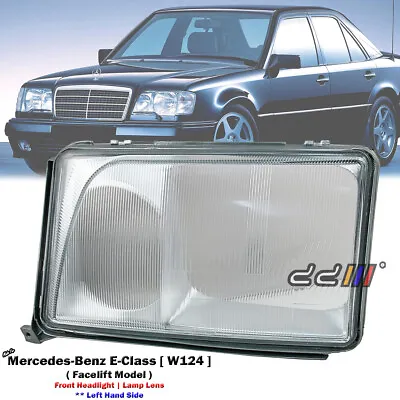 Front Left Headlight Glass Lens For Mercedes-Benz W124 E320 E420 E500 1994-1996 • $58.90