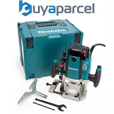 Makita RP2303FCJ 240v 1/2  Plunge Router Variable Speed Straight Guide + Makpak • £354.99