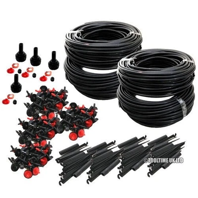 £21.99 • Buy Micro Irrigation Water Drip Kit Automatic Watering Garden Plant Greenhouse 92M