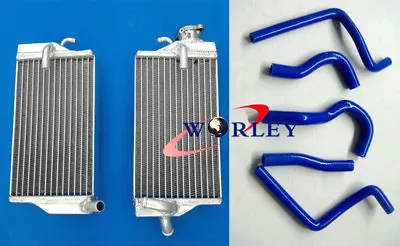 Aluminum Radiator + Hose For HONDA CR125R CR125 2-STROKE 2004 04  • $75