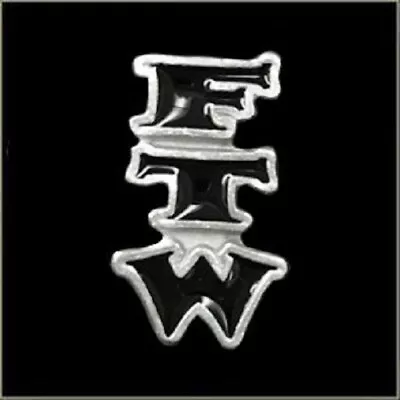 $11.92 • Buy Ftw Biker Pin W/  Locking Back For Vest Jacket Leather Denim