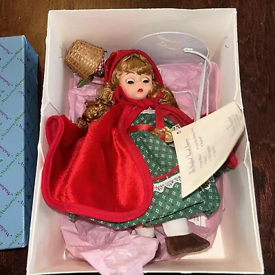 Madame Alexander Little Red Riding Hood Doll Circa 1997 NEW IN BOX Model 13979 • $19.95