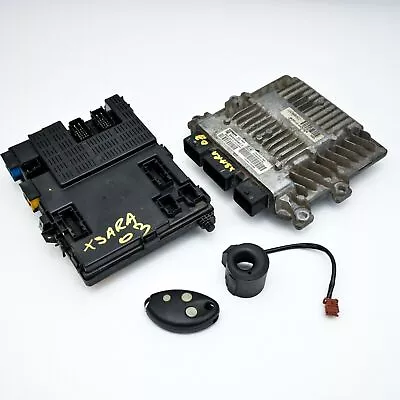 ECU Engine Control Unit Ignition Kit Citroen Xsara 1997-2010 2.0 HDi 5WS40046C • $297.69