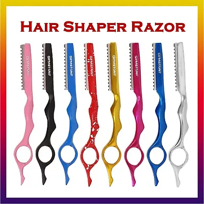 Hair Styling Razor Comb Cutting Hairdressing Hair Shaper Thinning Razor Shaving • £5.59