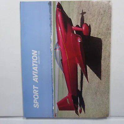 Sport Aviation EAA Jan 1983 Vol 32 No 1 Acro RV-3 Hummel Bird Fly-In • $12.25