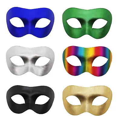 6Pcs Retro Mens Venetian Party Mask For Masquerade Mardi Gras Prom Ball Hallowee • $13.94