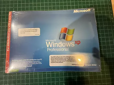 MICROSOFT WINDOWS XP PROFESSIONAL SP3 English 1-Pack MS WIN PRO =NEW SEALED= • $169