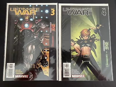 Ultimate War 3 & 4 Lot/run Of 2. Ultimates Vs X-Men NM/NM+ Marvel  • £4.05