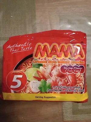 Mama Oriental Style Instant Noodles Shrimp Tom Yum Flavor (10 Pack) • $14.99