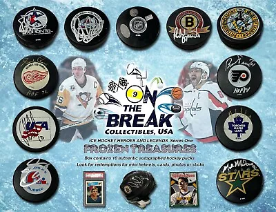 $12.99 • Buy Autographed ST. LOUIS BLUES Hockey PUCK [10 Box BREAK] LIVE BREAK Case