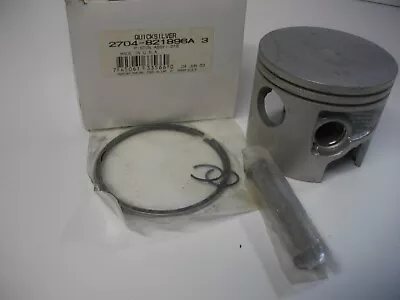 Mercury Marine Quicksilver 2704-821896A3 Outboard Piston Assembly .015 O.S. OEM • $139.99