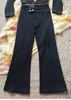 Vintage Cache Dressy High Waist Black Stretch Pant Size 4 /NEW  • $28.80