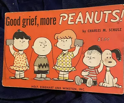 VINTAGE PEANUTS Good Grief More Peanuts Comic Book Paperback Charles M. Schulz • $13.88