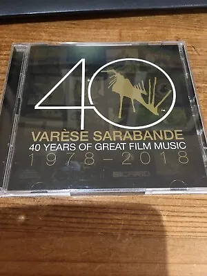 VARÈSE SARABANDE: 40 YEARS OF GREAT FILM MUSIC 1978-2018 [11/16] Pre-owned • £10