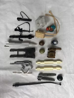 Lot Of 20 GI Joe Weapons/Accessories Various Conditions Assortment Vintage 11jj • $9