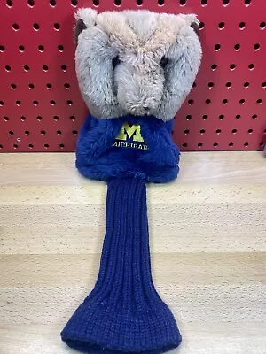 VTG Michigan Wolverines Golf Driver Head Cover Plush 🚚💨FREE Shipping! • $24.99