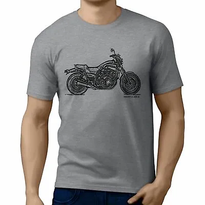 JL Illustration For A Yamaha VMAX 1200 Original Motorbike Fan T-shirt • $24.87