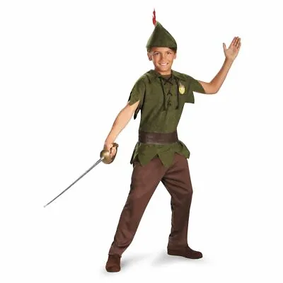 Disguise Disney Peter Pan Classic Childrens Boys Halloween Costume 5963 • $41.38