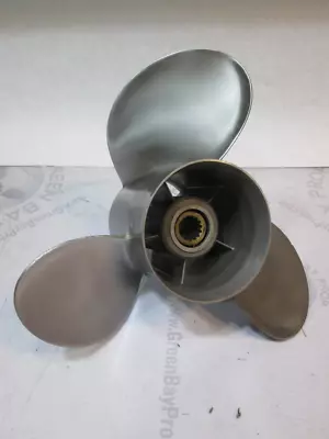 M250MQSLH-19P Power Tech Stainless Prop 14  X 19P Mercury V6 & V8 15 Spline LH • $150