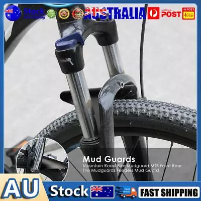 Mountain Road Bike Mudguard MTB Front Rear Tire Mudguards Fenders Mud Guard • $7.68