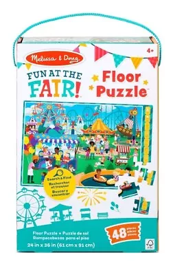 Melissa & Doug Fun At The Fair!  -  Floor Puzzle - 48pc • $14.99