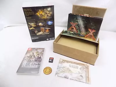 Like New Boxed Nintendo Switch Octopath Traveler Compendium Edition • $231.20