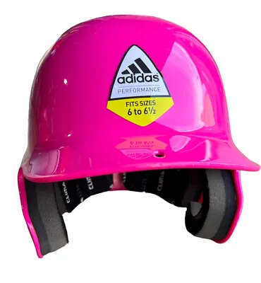 Adidas Softball Batting Helmet Size 6 To 6 1/2 Pink Softball • $17.90