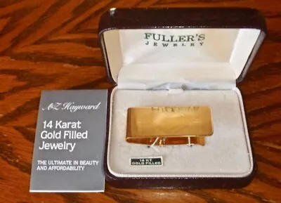 $39 • Buy Money Clip 14kt GF A&Z Hayward New Fullers Jewelry Havana Ilinois