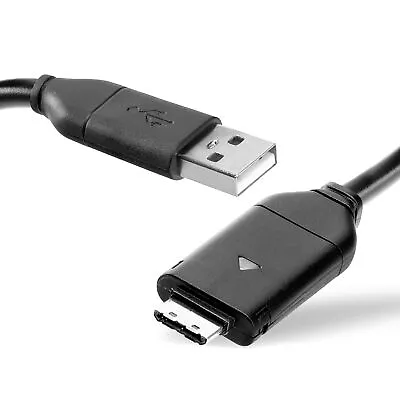  USB Data Cable For Samsung CL80 WB600 EX1 SL201 ST91 L210 TL90 PL81 ES73 Black • £14.90