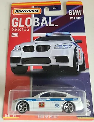 BMW M5 Police  Matchbox Global Series  NA7 Diecast Car  • $6.74