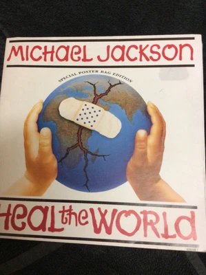 £2.25 • Buy MICHAEL. JACKSON. Heal  The World     &. Poster