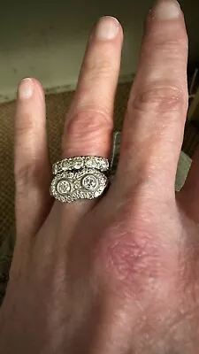 Vintage Diamond Wedding Ring Set • $1900