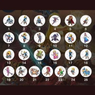 $21.58 • Buy Zelda Breath Of The Wild Amiibo Coin Cards NFC Tag Switch BOTW 25PCS AU Set