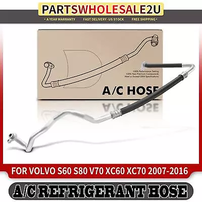 AC A/C Refrigerant Hose Suction Line For Volvo S60 S80 V70 XC60 XC70 2007-2016 • $31.99