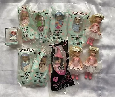 Lot Of 11 Madame Alexander Mini Dolls Mcdonalds  Nip  Halloween Rapunzel • $22