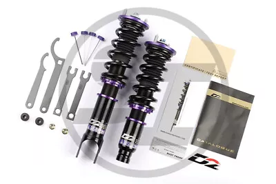 D2 Racing Rs Series Height Dampening Adjustable Coilovers For Mazda 323 1988-90 • $1020