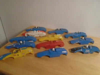Lot Of 12 1960's Vintage A.c. Gilbert Auto-rama 1/32 Scale Slot Car Bodies • $29.99