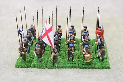 25mm ECW Metal INFANTRY X24 Painted Scottish Old School English Civil War 13460 • £29.99