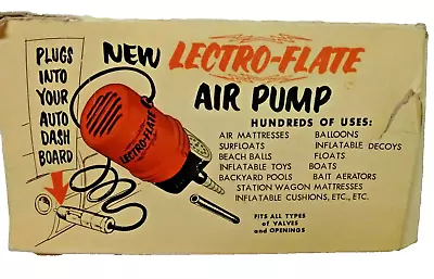 Vintage Lectro-Flate Electric Air Pump Made In Japan • $14.59