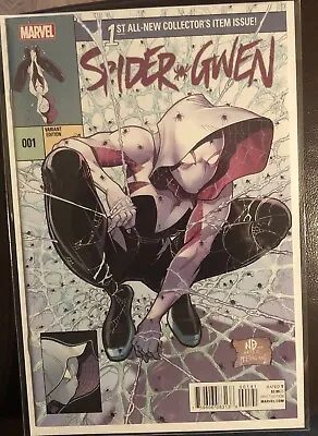 Spider-Gwen #1 Bradshaw Variant 1:25 Marvel Comics 1st Print • $200