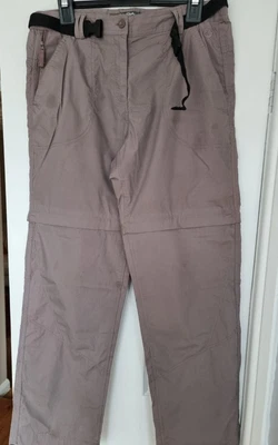 £5 • Buy Peter Storm Ladies Beige Trousers With Detachable Legs For Shorts UK Size 12R