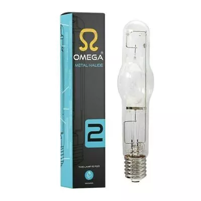 Omega 250W Metal Halide Bulb Lamp Light Grow Tent Hydroponics Blue Spectrum Veg • £12.50