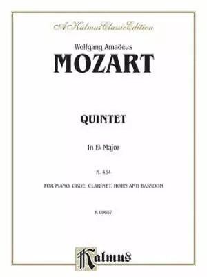 Quintet In E-flat K. 452: For Piano Oboe Clarinet Horn And Bassoon (Kalmus  • $6.57