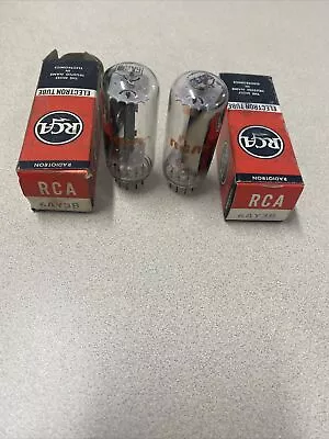 Vintage Rca 6ay3b Closely Matched Pair Of Tubes Nos Tested • $9.61