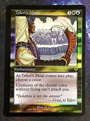 MTG / Teferi's Moat / INV / #279 / FOIL / Rare / MP • $5.15