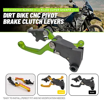 CNC LEVER For KAWASAKI KLR650 KLR 650 2008-2023 | KL250 Super Sherpa 2009-2010 • $23.10