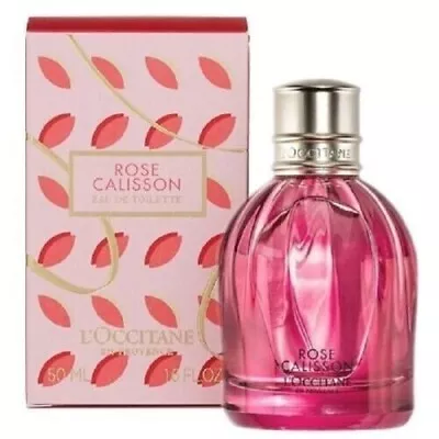 L'occitane En Provence Rose Calisson Eau De Toilette 1.6 Oz Perfume Spray • $63.64