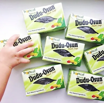 $21 • Buy Tropical Naturals Dudu-Osun Black Soap Pure Natural Ingredients - (6 Bars)