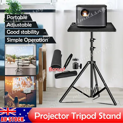 $45.35 • Buy Projector Adjustable Tripod Stand Computer Laptop Stand Bracket Holder With Tray