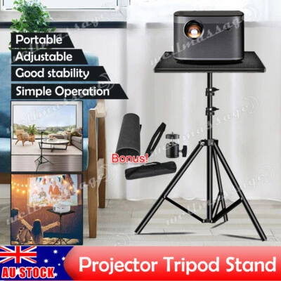 $45.35 • Buy Projector Adjustable Tripod Stand Computer Laptop Stand Bracket Holder With Tray